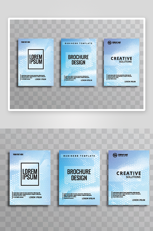 矢量时尚画册封面-众图网