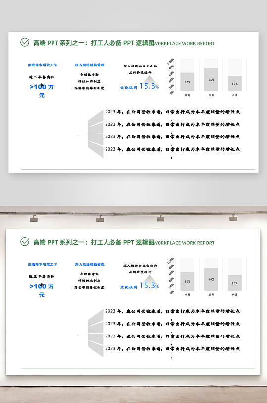 创意大气可视化数据分析图表
