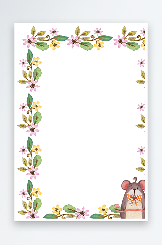 创意作文模版设计-众图网