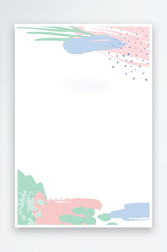 创意简约信纸背景模板-众图网