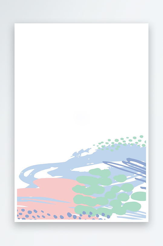 创意简约信纸背景模板-众图网