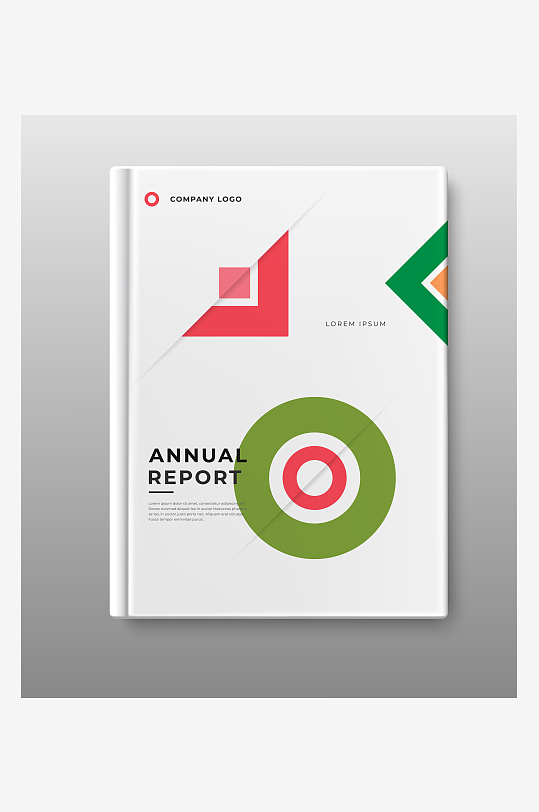 创意矢量画册封面背景-众图网