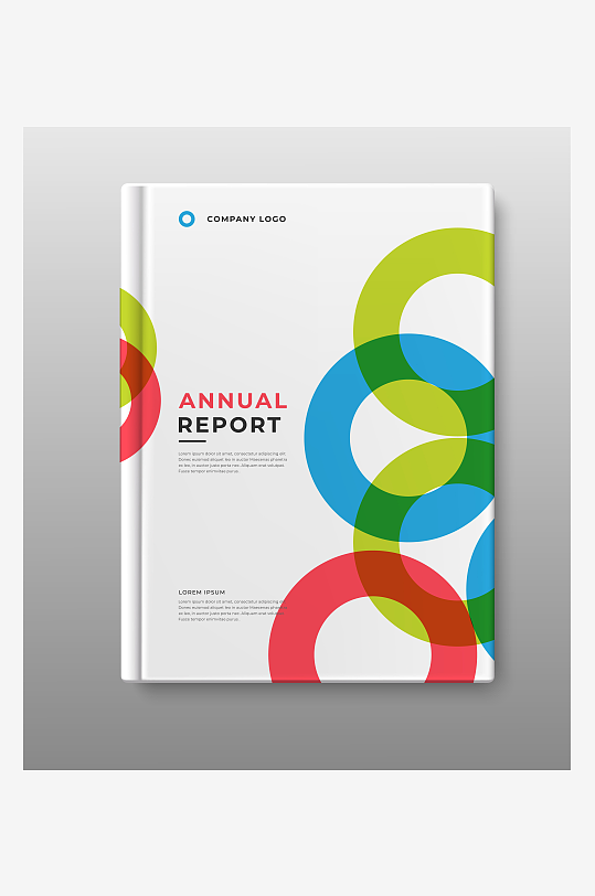 创意矢量画册封面背景-众图网