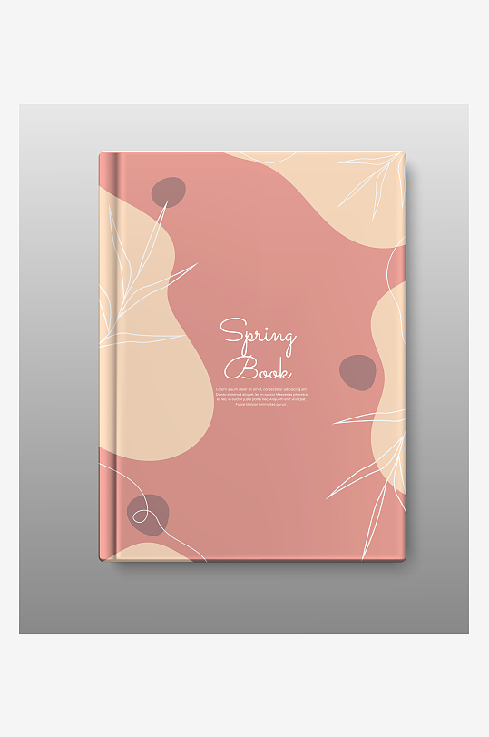 创意矢量画册封面背景-众图网