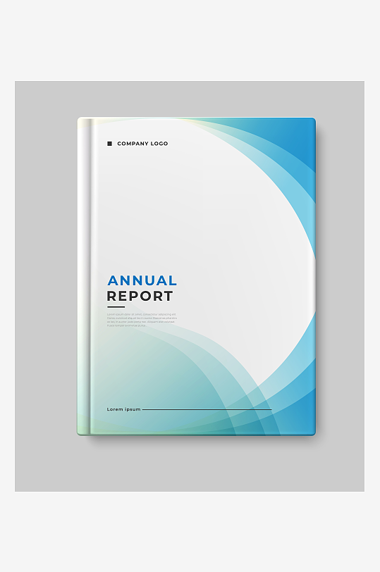 创意矢量画册封面背景-众图网