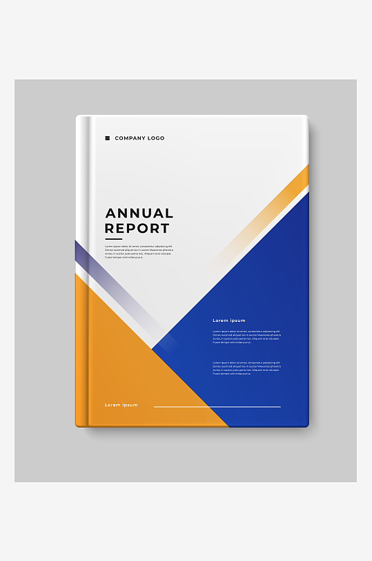 创意矢量画册封面背景-众图网