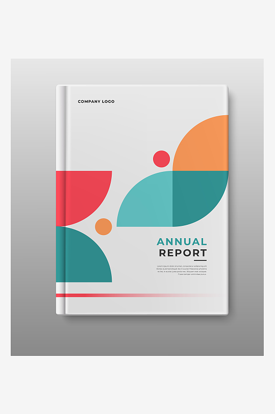 创意矢量画册封面背景-众图网