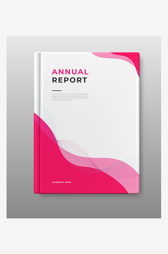 创意矢量画册封面背景-众图网