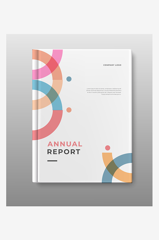 创意矢量画册封面背景-众图网