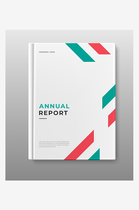 创意矢量画册封面背景-众图网