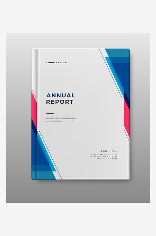 创意矢量画册封面背景-众图网