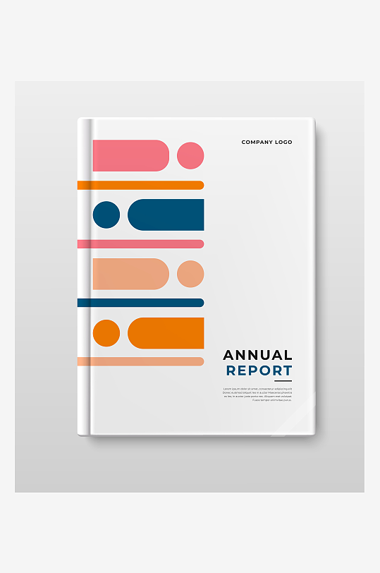 创意矢量画册封面背景-众图网