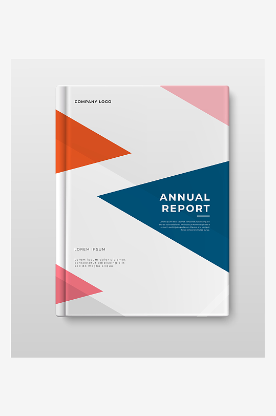 创意矢量画册封面背景-众图网