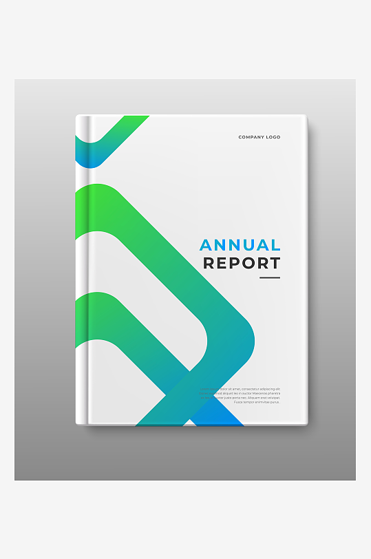 创意矢量画册封面背景-众图网