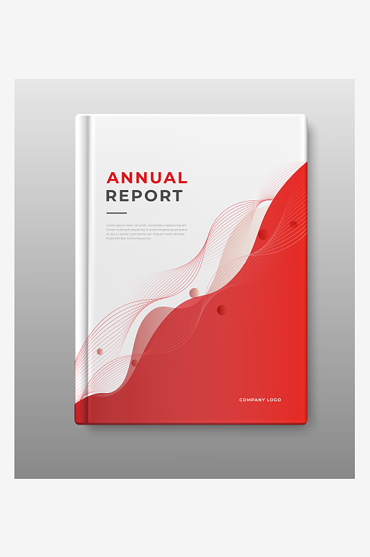 创意矢量画册封面背景-众图网