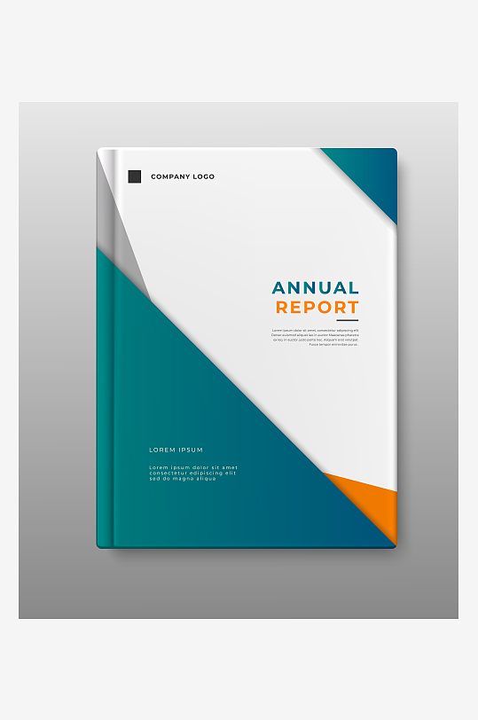 创意矢量画册封面背景-众图网