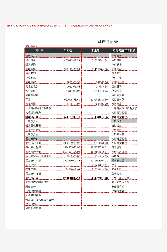 创意简约财务管理表格模板-众图网