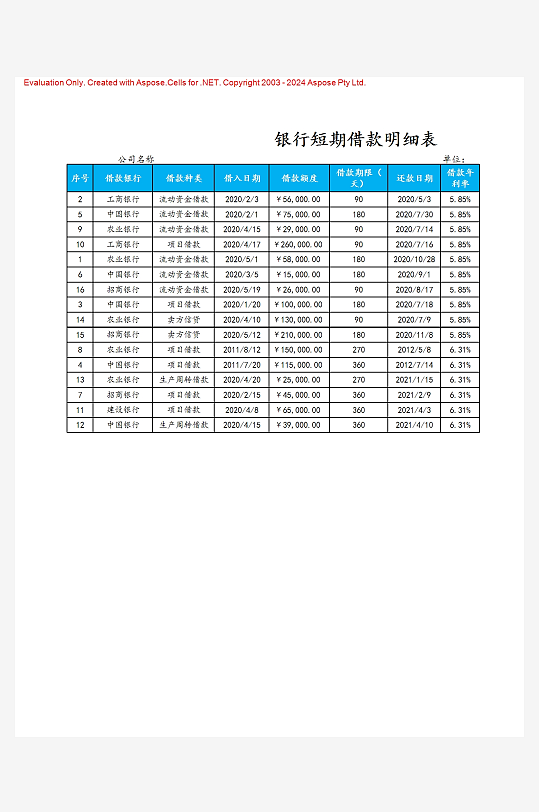 创意简约财务管理表格模板-众图网