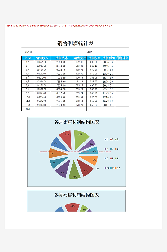 创意简约财务管理表格模板-众图网