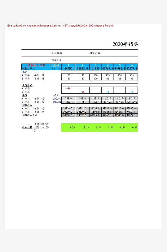 创意简约财务管理表格模板-众图网