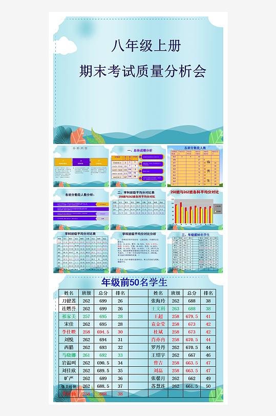 创意大气家长会PPT模板-众图网