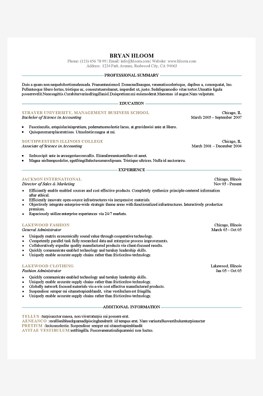 创意简约个人简历模板设计-众图网