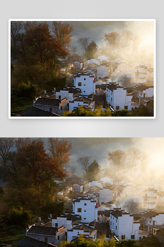 江西古镇婺源旅游风景摄影封面照片高清-众图网