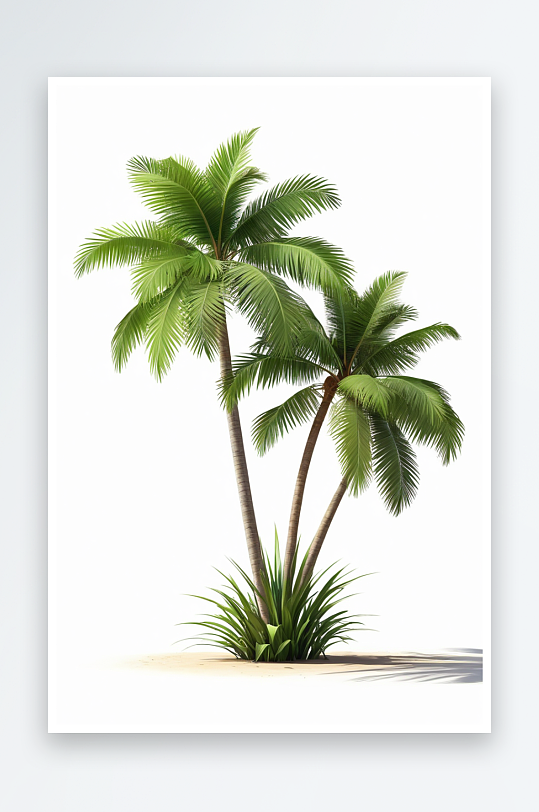 数字艺术植物素材棕榈树