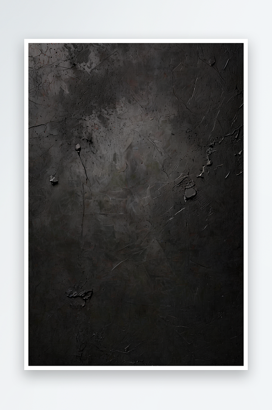 深色水泥墙面混凝土抛光纹理背景抽象黑色灰