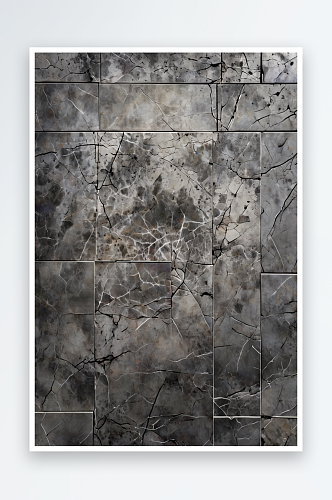 灰色瓷砖抽象图案用于墙面和地板装饰背景是