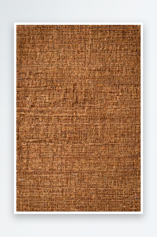 布朗麻布纹理或背景的自然棕色织物麻袋编织