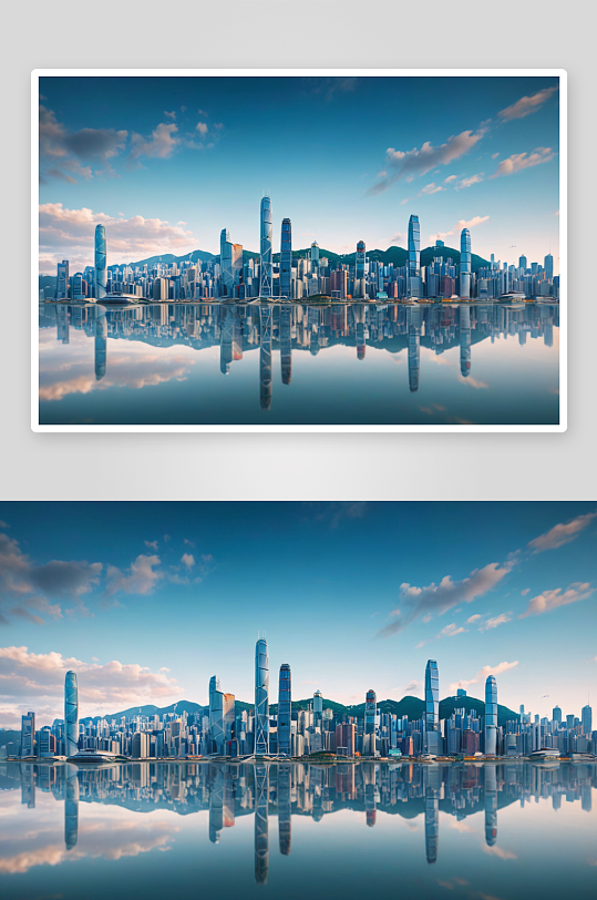 香港城市建筑风光图片