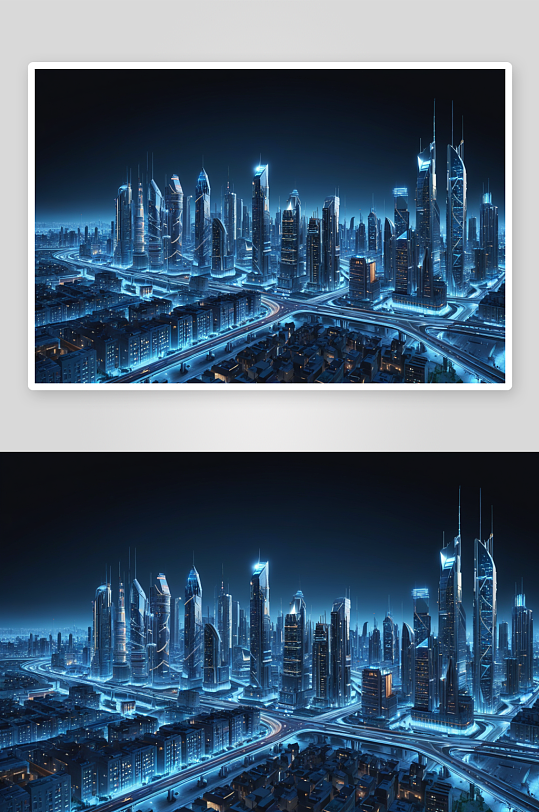 科技建设城建筑背景图片