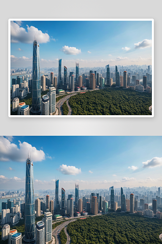 深圳的摩天大楼图片