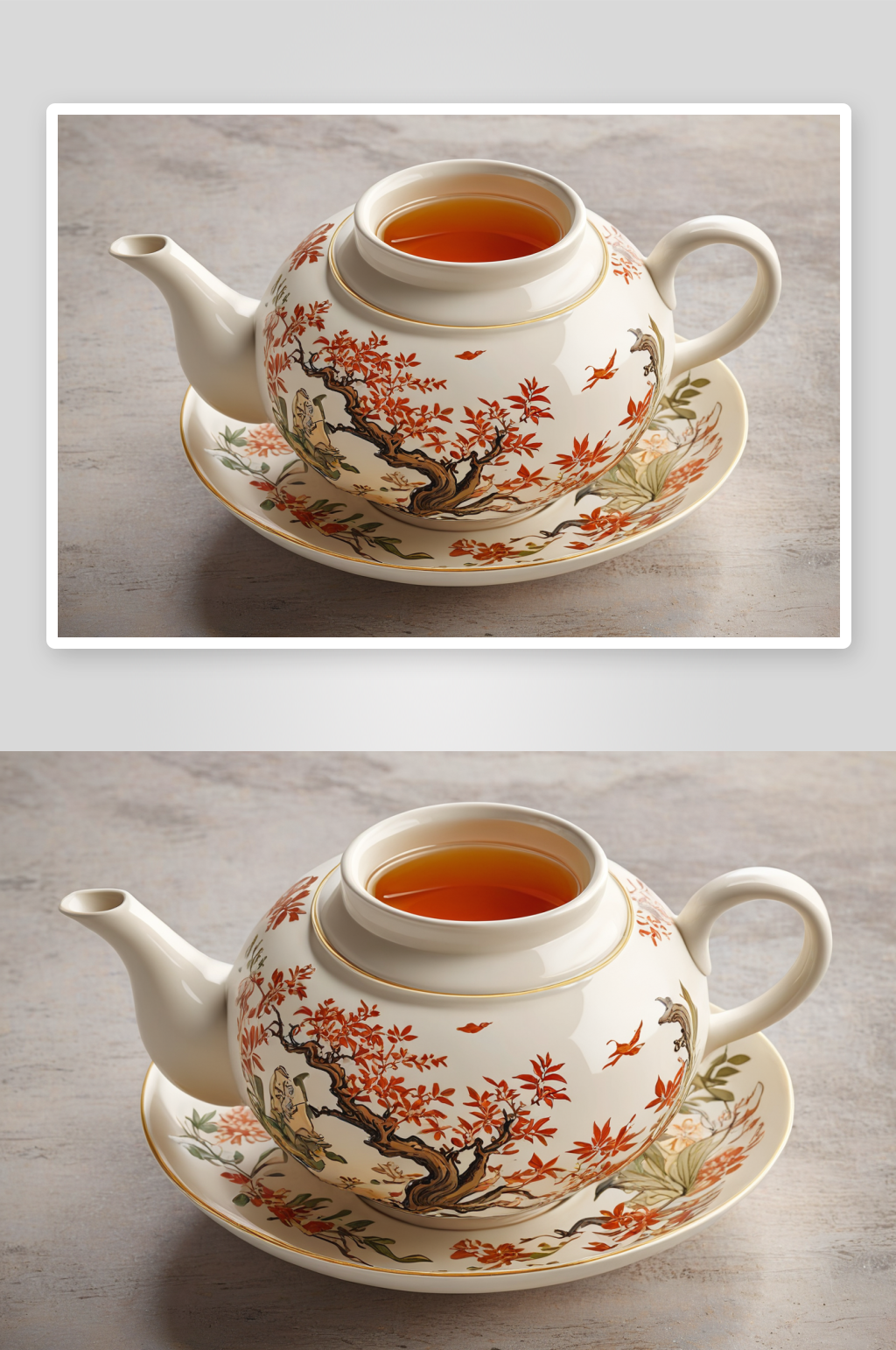 茶杏仁饼高清图片素材