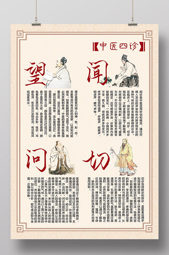 中医文化望闻问切素材下载-众图网