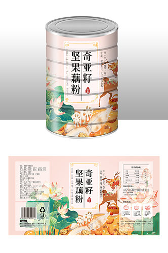 食品包装标签设计外包装插画设计