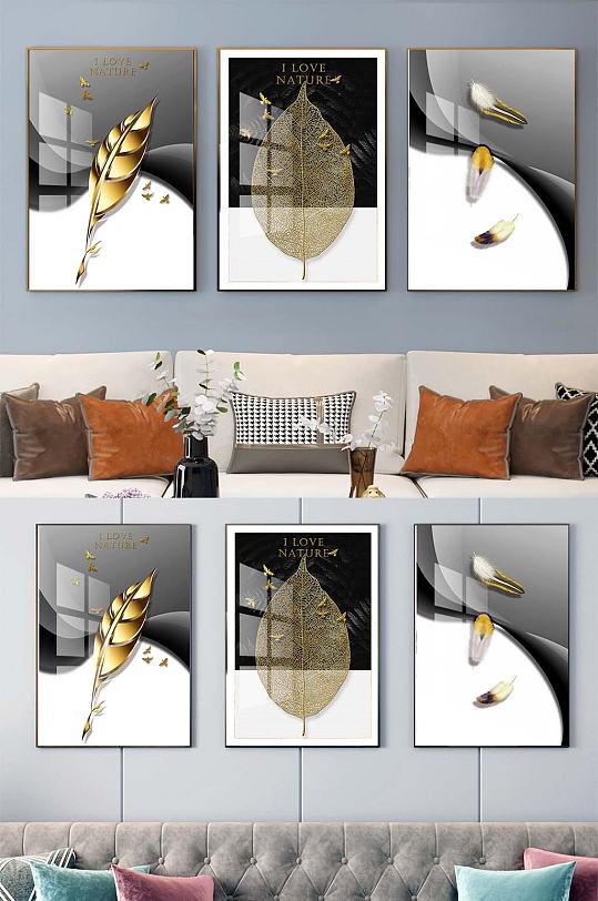 黑白三联图片-黑白三联素材下载-众图网