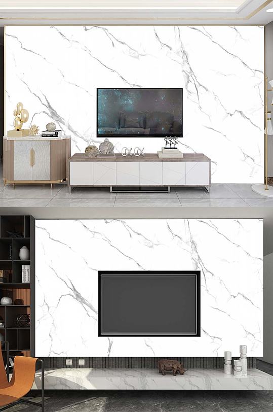 简约大理石电视背景-众图网