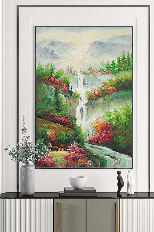 欧式油画装饰挂画-众图网