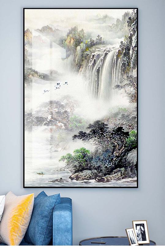 山水风景装饰挂画-众图网