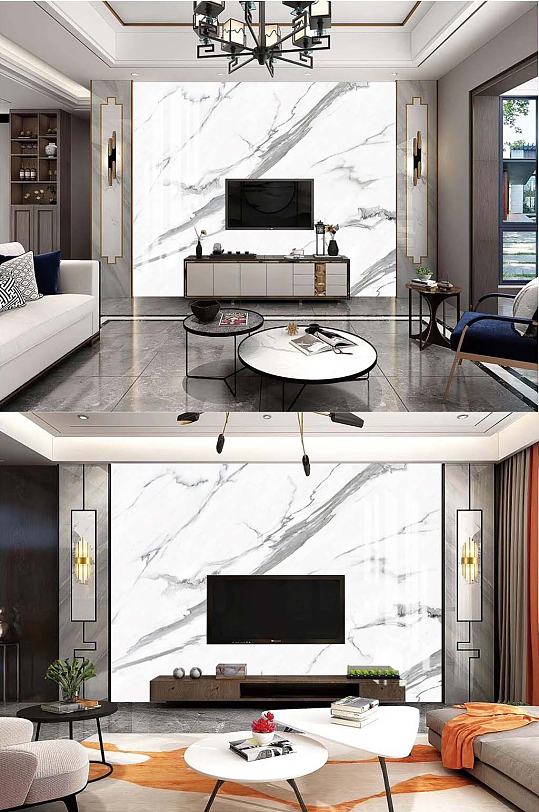 大理石爵士白电视背景-众图网