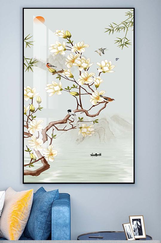 花鸟工笔装饰挂画-众图网