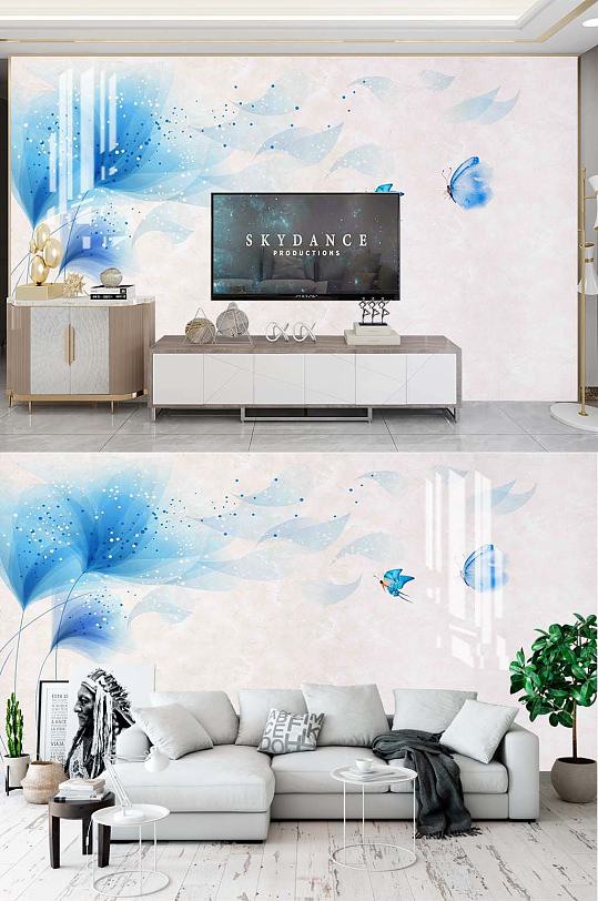 唯美现代电视背景