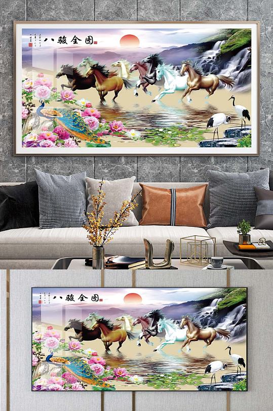 万马奔腾电视背景-众图网