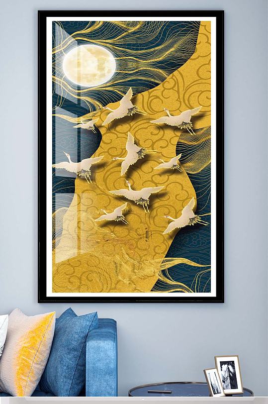 中式意境装饰挂画-众图网