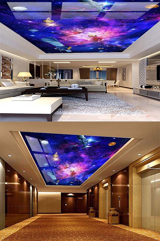星空天花吊顶银河-众图网