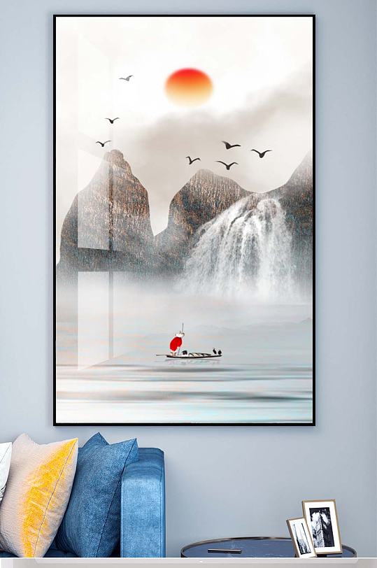 意境山水装饰挂画-众图网