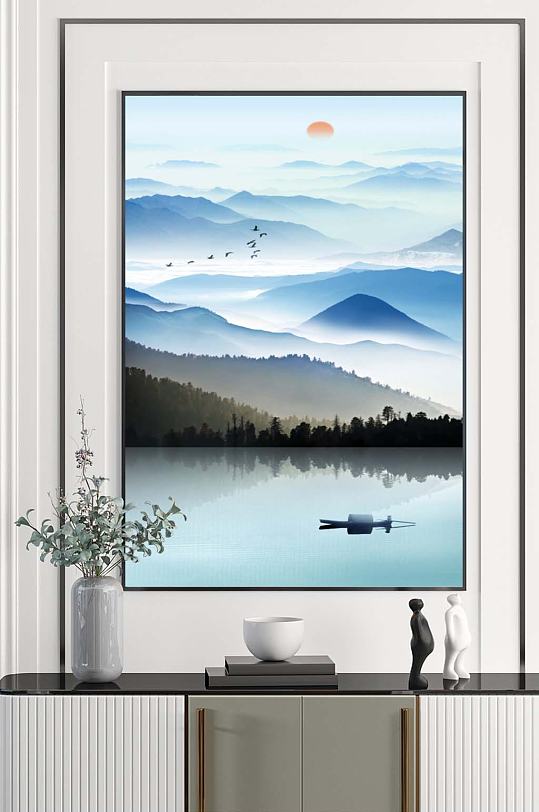 意境装饰挂画-众图网