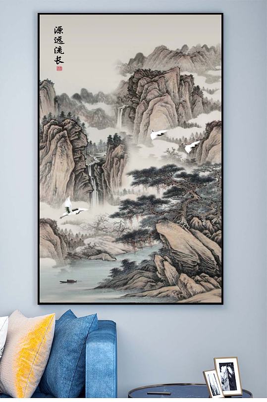 中式复古挂画-众图网